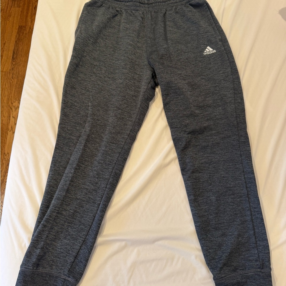 Men’s Adidas Gray Jogger Sweatpants